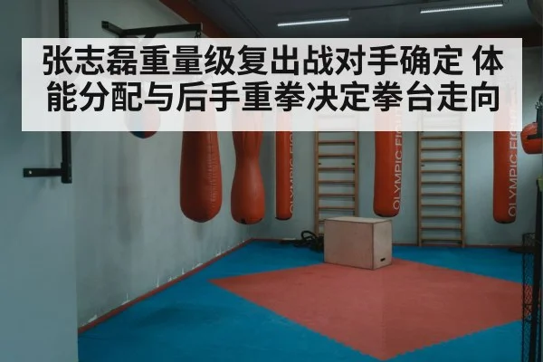 张志磊重量级复出战对手确定 体能分配与后手重拳决定拳台走向